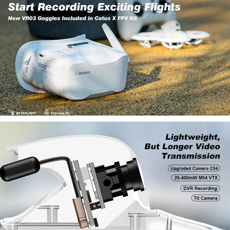 Cetus X FPV Kit Remote Radio T - Fpv Drone Goggles review and price